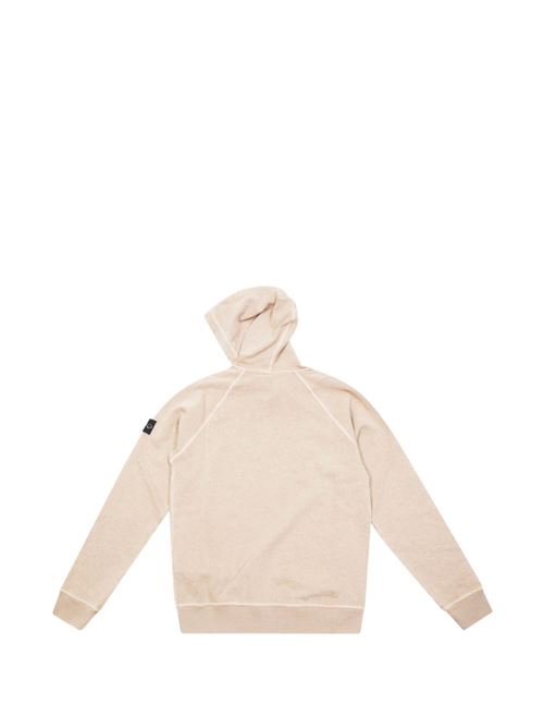 Felpa bambino Stone Island beige con cappuccio STONE ISLAND KIDS | 6100012S0060V0192